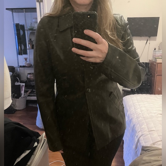 Bernardo butter soft leather jacket/blazer size S-NWOT - Picture 5 of 12